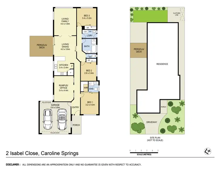 Floorplan of Homely house listing, 2 Isabel Close, Caroline Springs VIC 3023