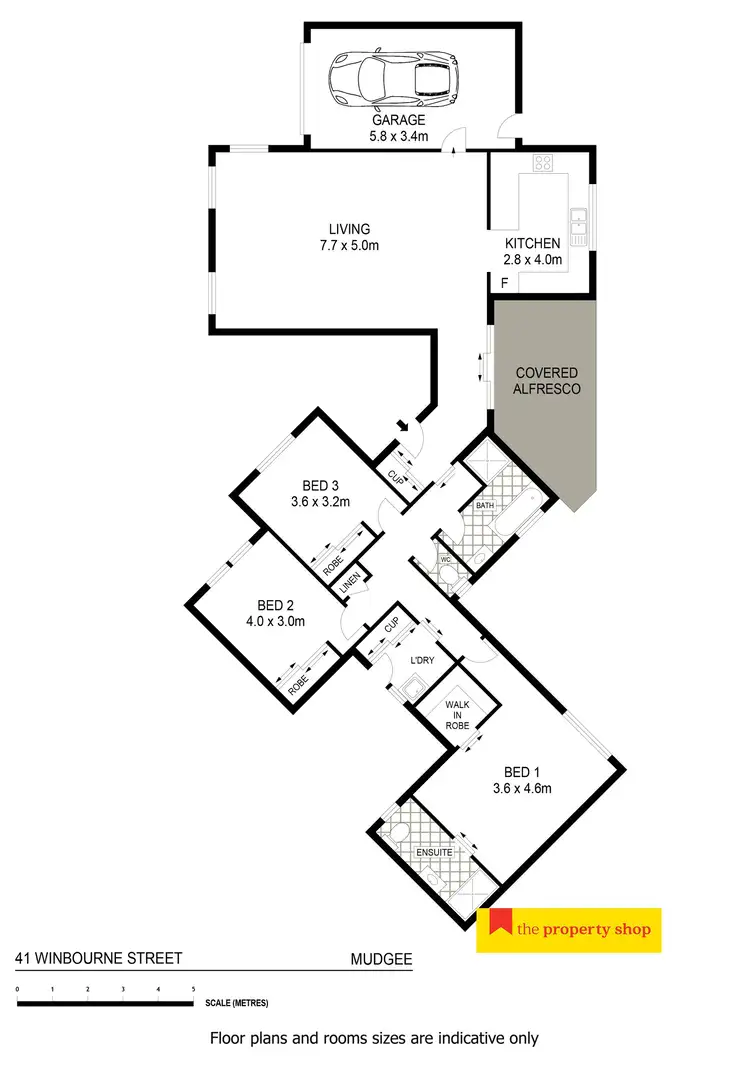 Floorplan of Homely house listing, 41 Winbourne Street, Mudgee NSW 2850