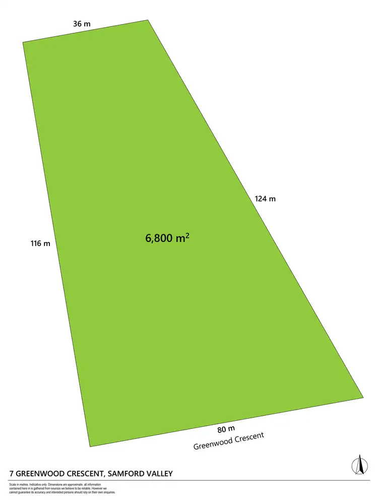 Floorplan of Homely land listing, 7 Greenwood Crescent, Samford Valley QLD 4520