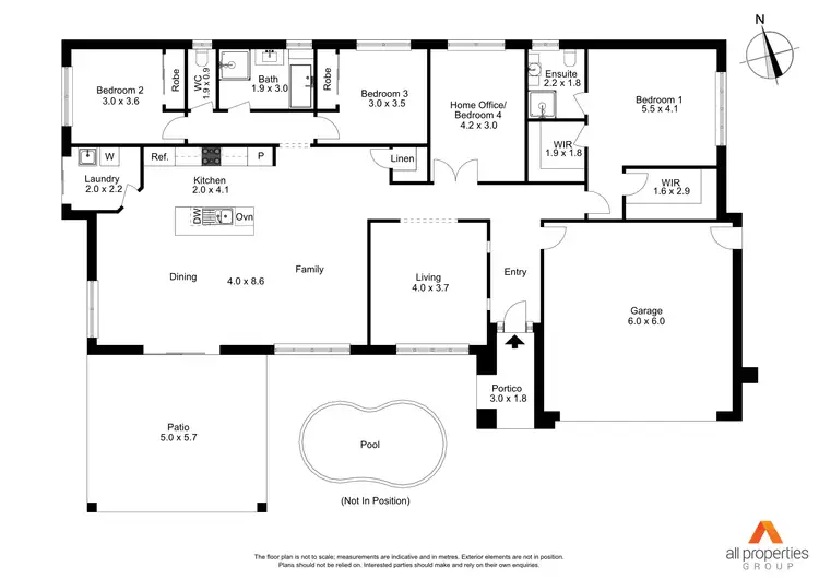 Floorplan of Homely house listing, 4 Bridgewater Close, Drewvale QLD 4116