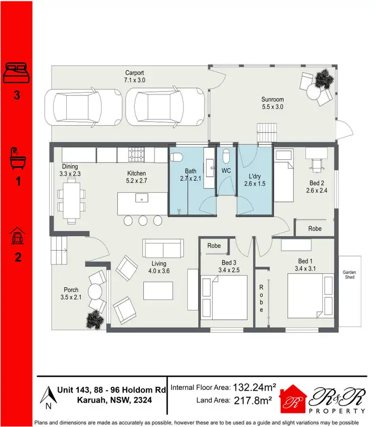 Floorplan of Homely house listing, 143/88-96 Holdom Road, Karuah NSW 2324