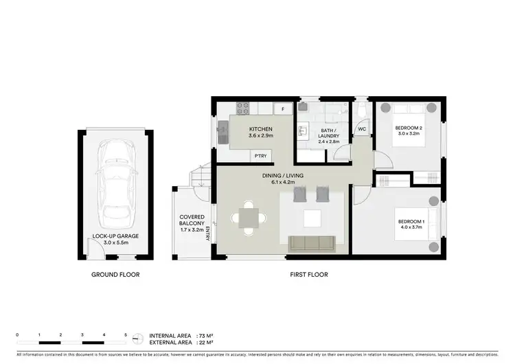 Floorplan of Homely apartment listing, 3/24 Akeringa Place, Mooloolaba QLD 4557