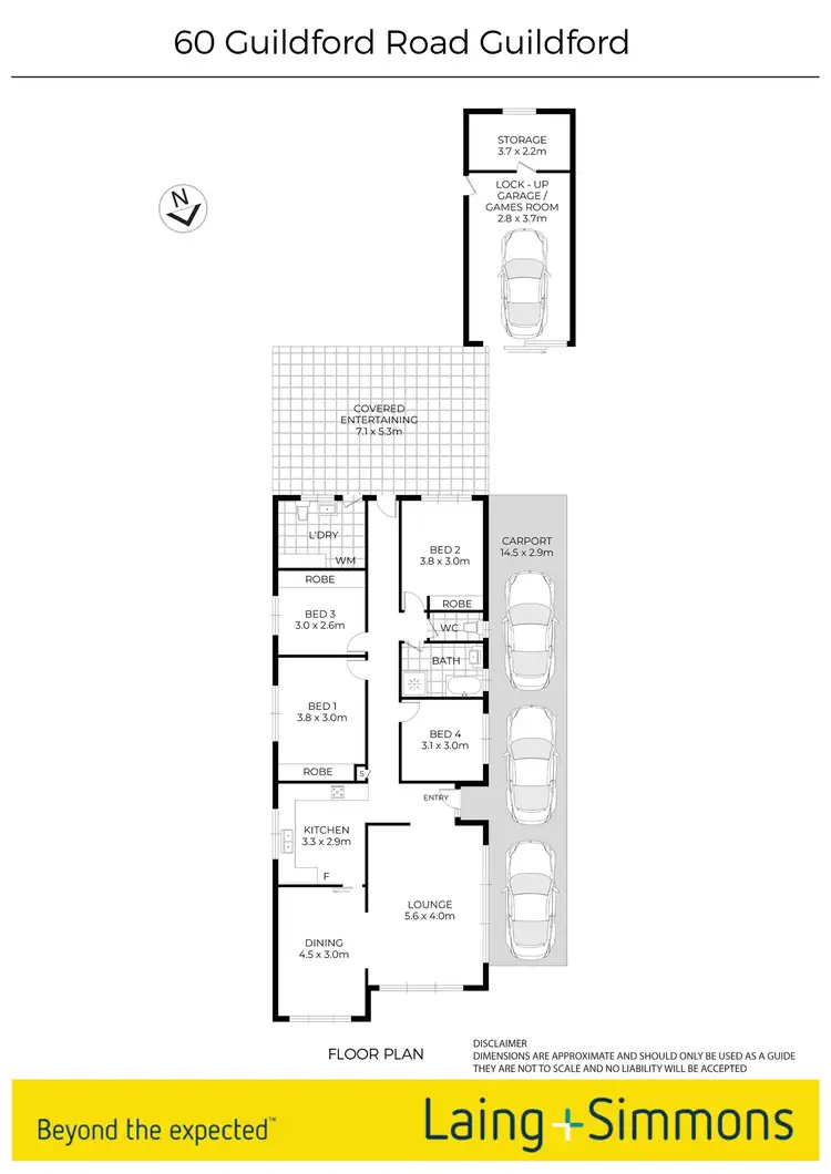 Floorplan of Homely house listing, 60 Guildford Road, Guildford NSW 2161