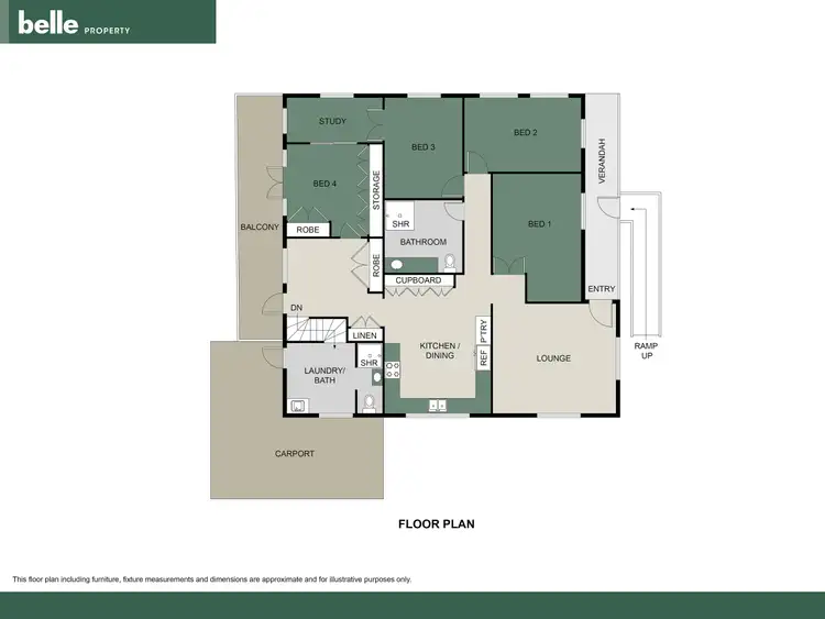 Floorplan of Homely house listing, 105 Goss Road, Virginia QLD 4014