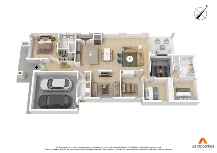 Floorplan of Homely house listing, 15 Wirewood Place, Heathwood QLD 4110