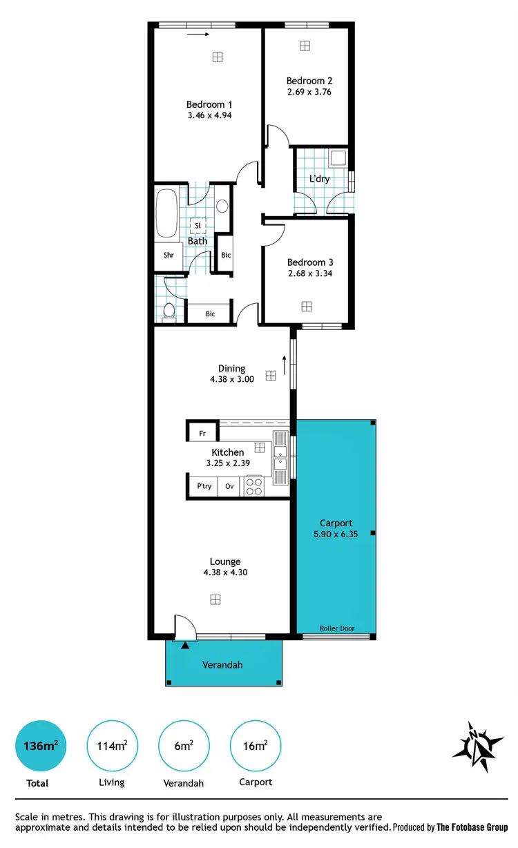 Floorplan of Homely unit listing, 5/35 Penong Avenue, Camden Park SA 5038