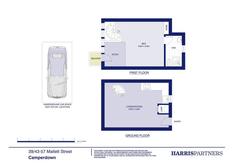Floorplan of Homely unit listing, 39/43-57 Mallett Street, Camperdown NSW 2050