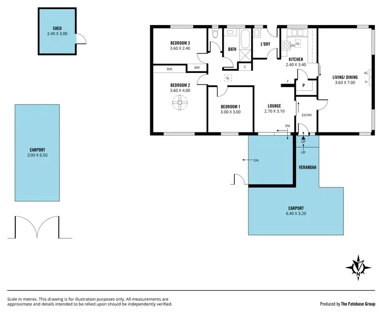 Floorplan of Homely house listing, 2 Cheam Drive, Reynella SA 5161