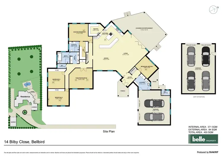 Floorplan of Homely house listing, 14 Bilby Close, Bellbird NSW 2325