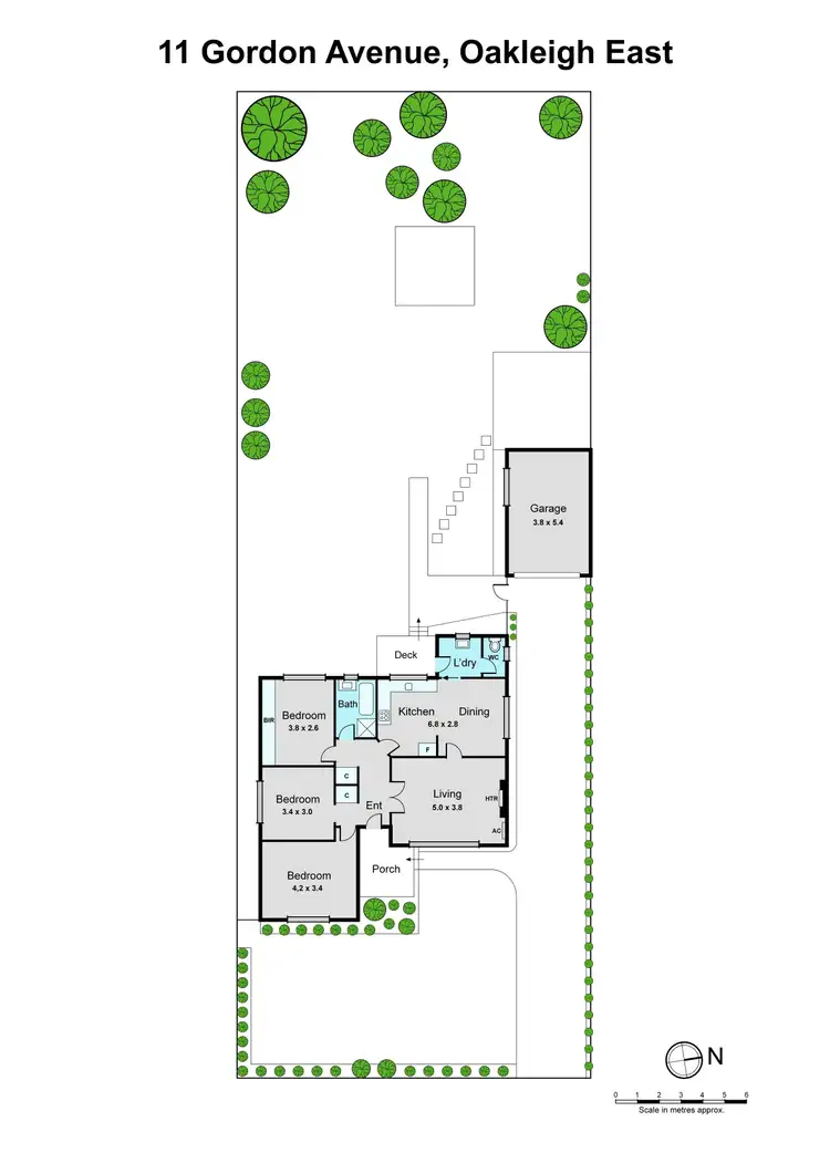 Floorplan of Homely house listing, 11 Gordon Avenue, Oakleigh East VIC 3166