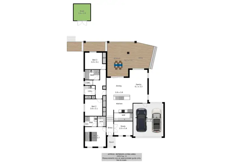 Floorplan of Homely house listing, 11 Anglesey Street, Wodonga VIC 3690