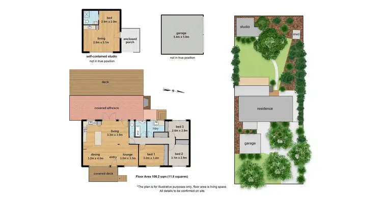 Floorplan of Homely house listing, 14 Russell Street, Emerald VIC 3782