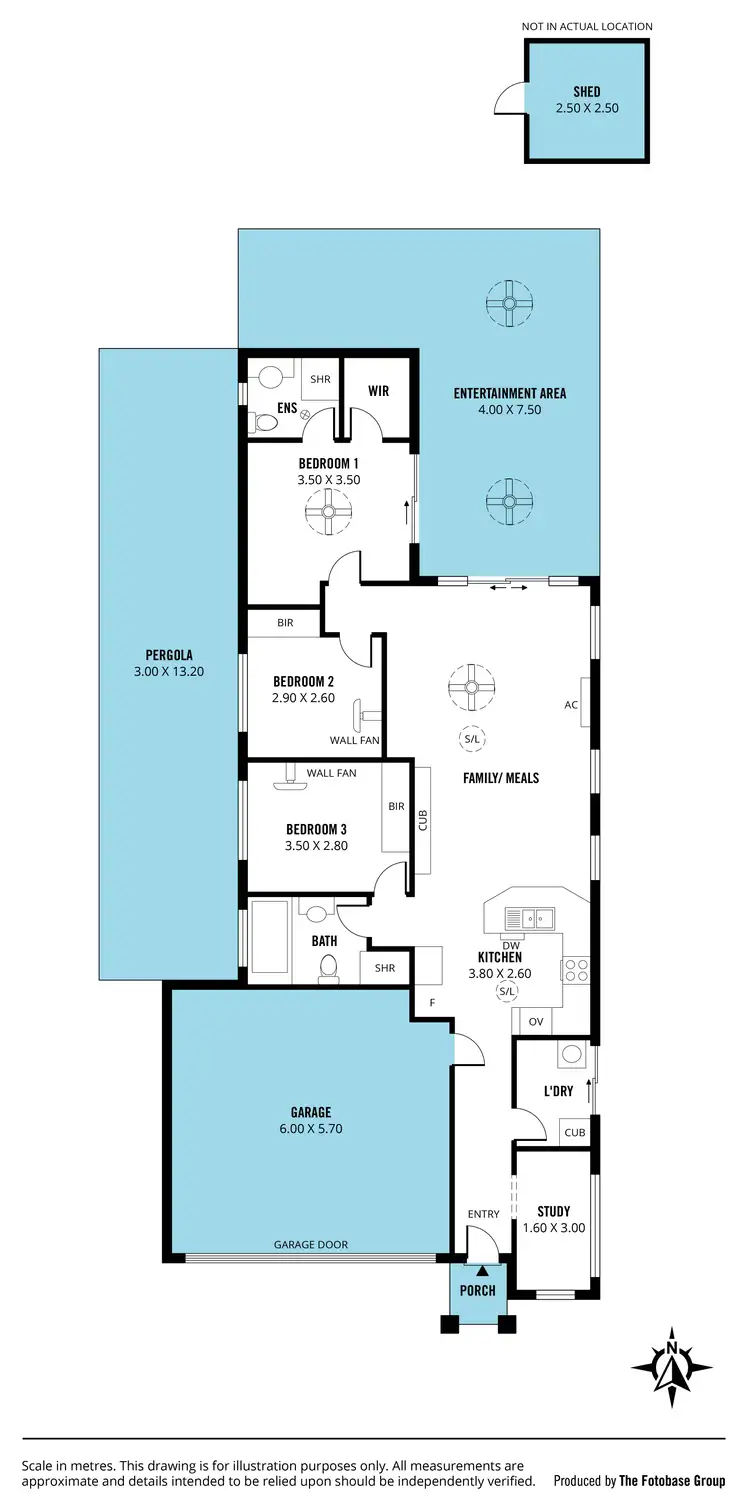 Floorplan of Homely house listing, 9 Pacific Princess Parade, Sellicks Beach SA 5174