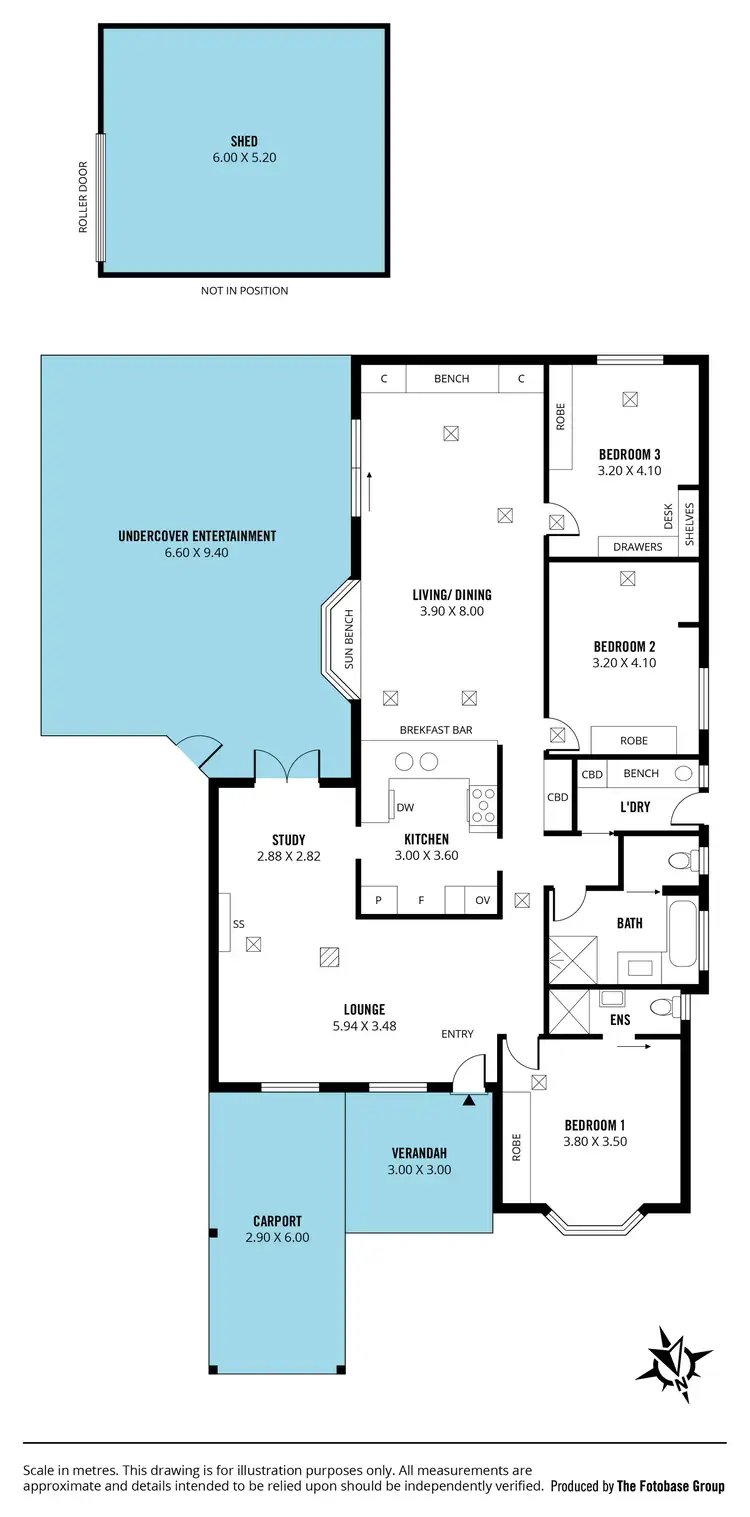 Floorplan of Homely house listing, 20 Tusmore Avenue, Onkaparinga Hills SA 5163