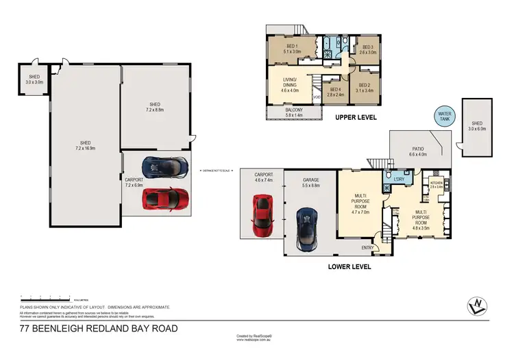 Floorplan of Homely house listing, 77 Beenleigh Redland Bay Road, Loganholme QLD 4129
