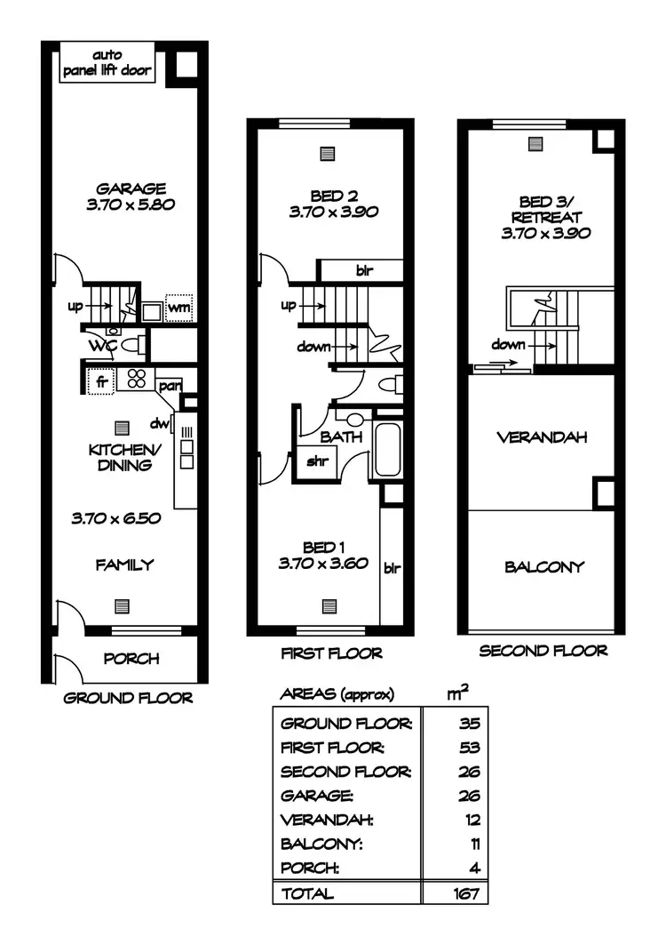 Floorplan of Homely house listing, 40/1-15 Tulloch Drive, St Clair SA 5011