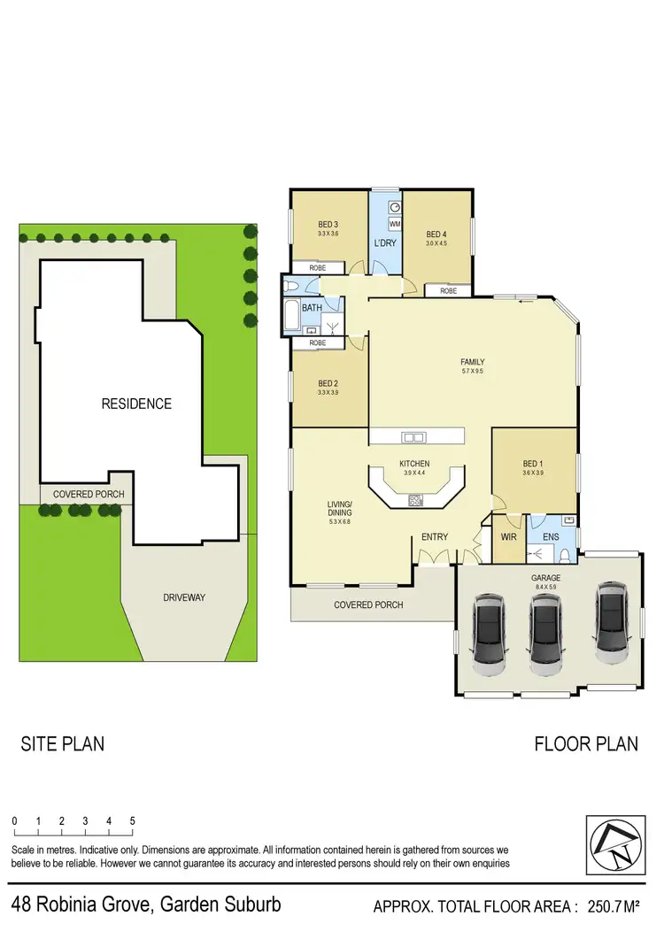 Floorplan of Homely house listing, 48 Robinia Grove, Garden Suburb NSW 2289