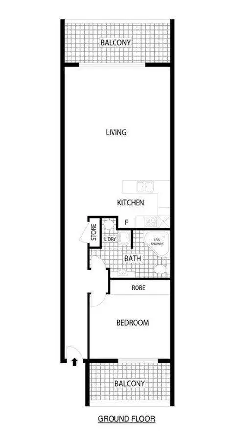 Floorplan of Homely apartment listing, 73/10 Eyre Street, Kingston ACT 2604