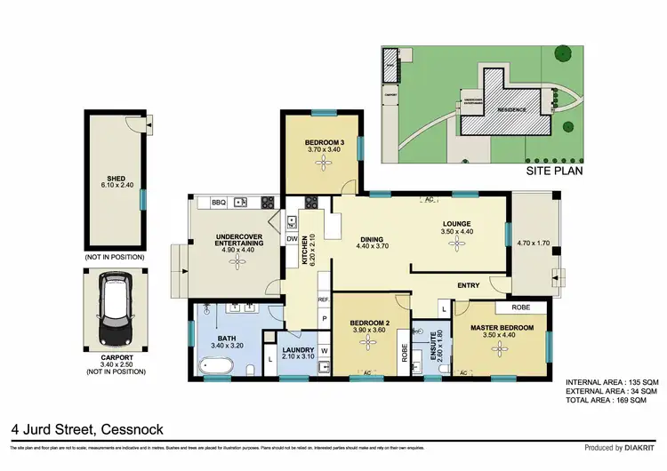 Floorplan of Homely house listing, 4 Jurd Street, Cessnock NSW 2325