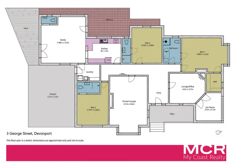 Floorplan of Homely house listing, 3 George Street, Devonport TAS 7310