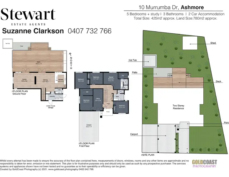 Floorplan of Homely house listing, 10 Murrumba Drive, Ashmore QLD 4214