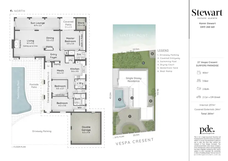 Floorplan of Homely house listing, 27 Vespa Crescent, Surfers Paradise QLD 4217