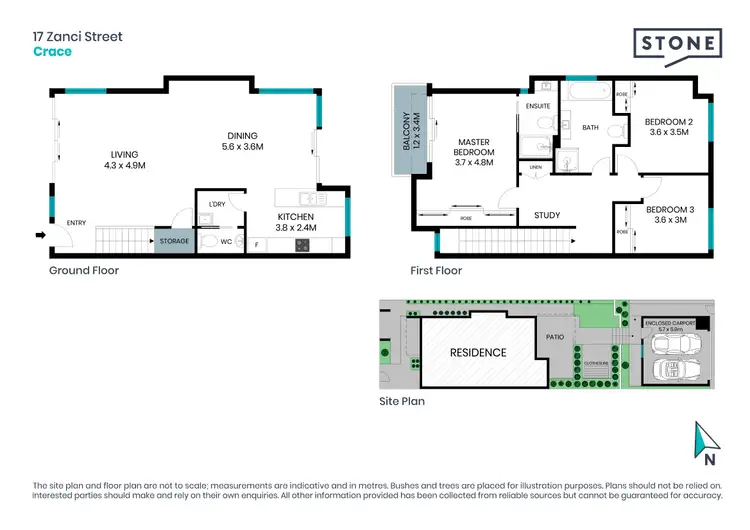 Floorplan of Homely house listing, 17 Zanci Street, Crace ACT 2911