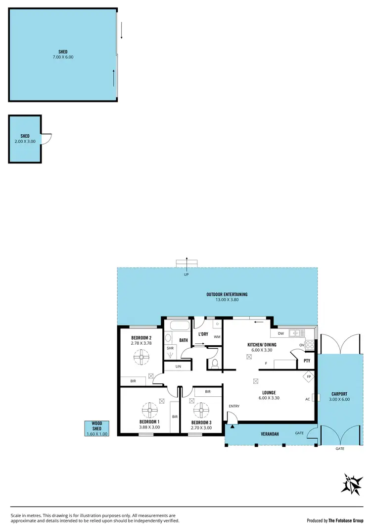 Floorplan of Homely house listing, 15 Nickel Drive, Aberfoyle Park SA 5159