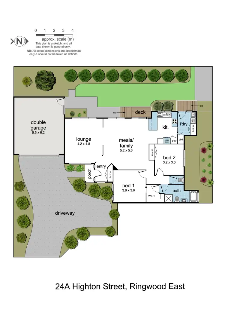 Floorplan of Homely house listing, 24A Highton Street, Ringwood East VIC 3135