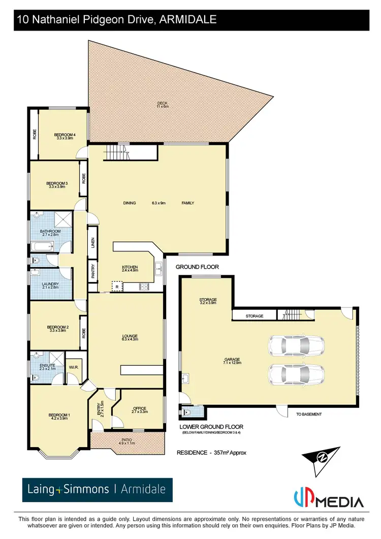 Floorplan of Homely house listing, 10 Nathaniel Pidgeon Drive, Armidale NSW 2350