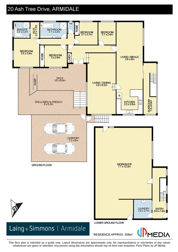 Floorplan of Homely house listing, 20 Ash Tree Drive, Armidale NSW 2350