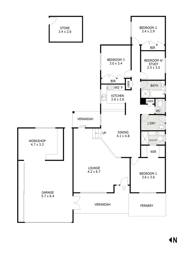 Floorplan of Homely house listing, 5 Sherwood Drive, Flora Hill VIC 3550