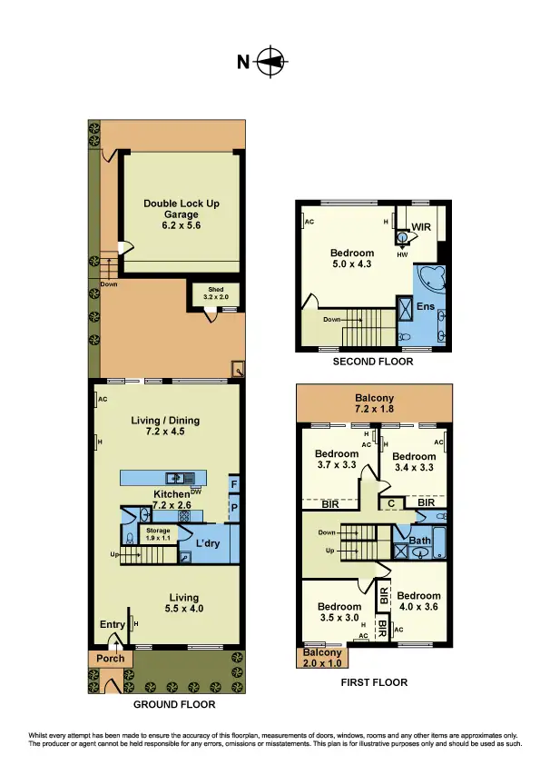 Floorplan of Homely house listing, 305 Gordon Street, Maribyrnong VIC 3032