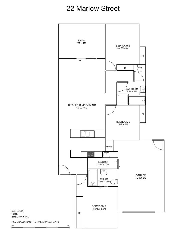 Floorplan of Homely house listing, 22 Marlow Street, Grafton NSW 2460