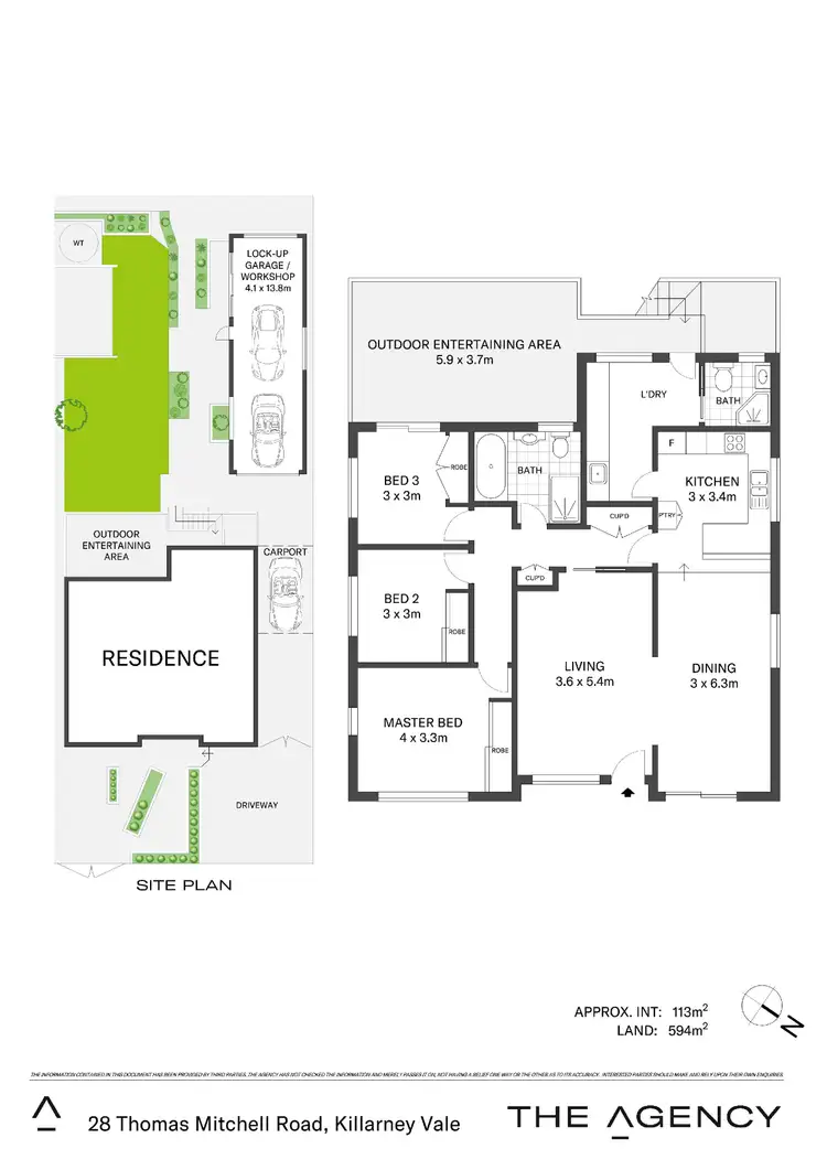 Floorplan of Homely house listing, 28 Thomas Mitchell Road, Killarney Vale NSW 2261