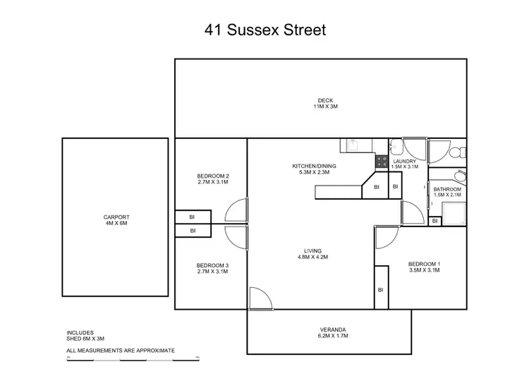 Floorplan of Homely house listing, 41 Sussex Street, Copmanhurst NSW 2460