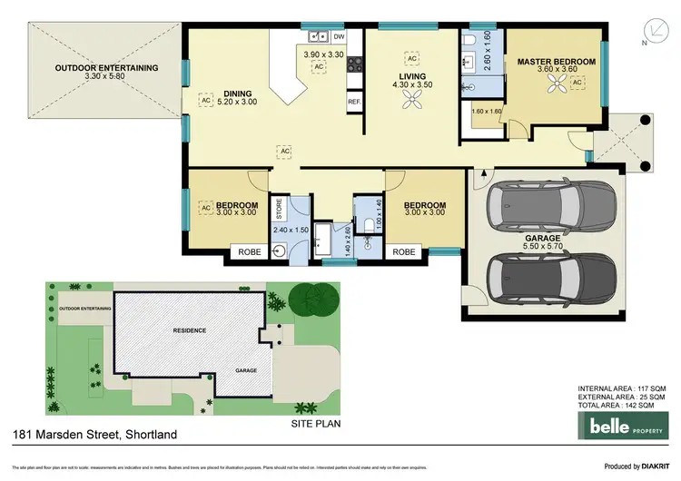 Floorplan of Homely house listing, 181 Marsden Street, Shortland NSW 2307