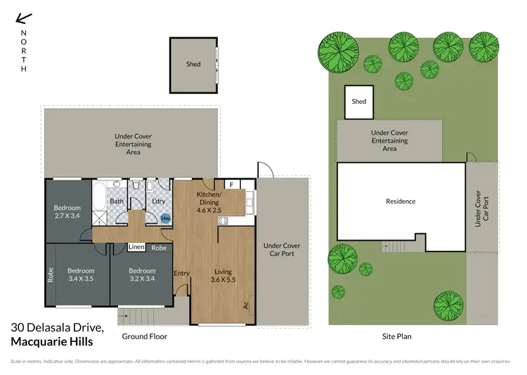 Floorplan of Homely house listing, 30 Delasala Drive, Macquarie Hills NSW 2285