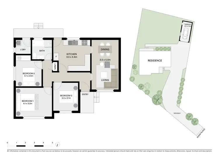 Floorplan of Homely house listing, 3 Shaw Place, Prospect NSW 2148