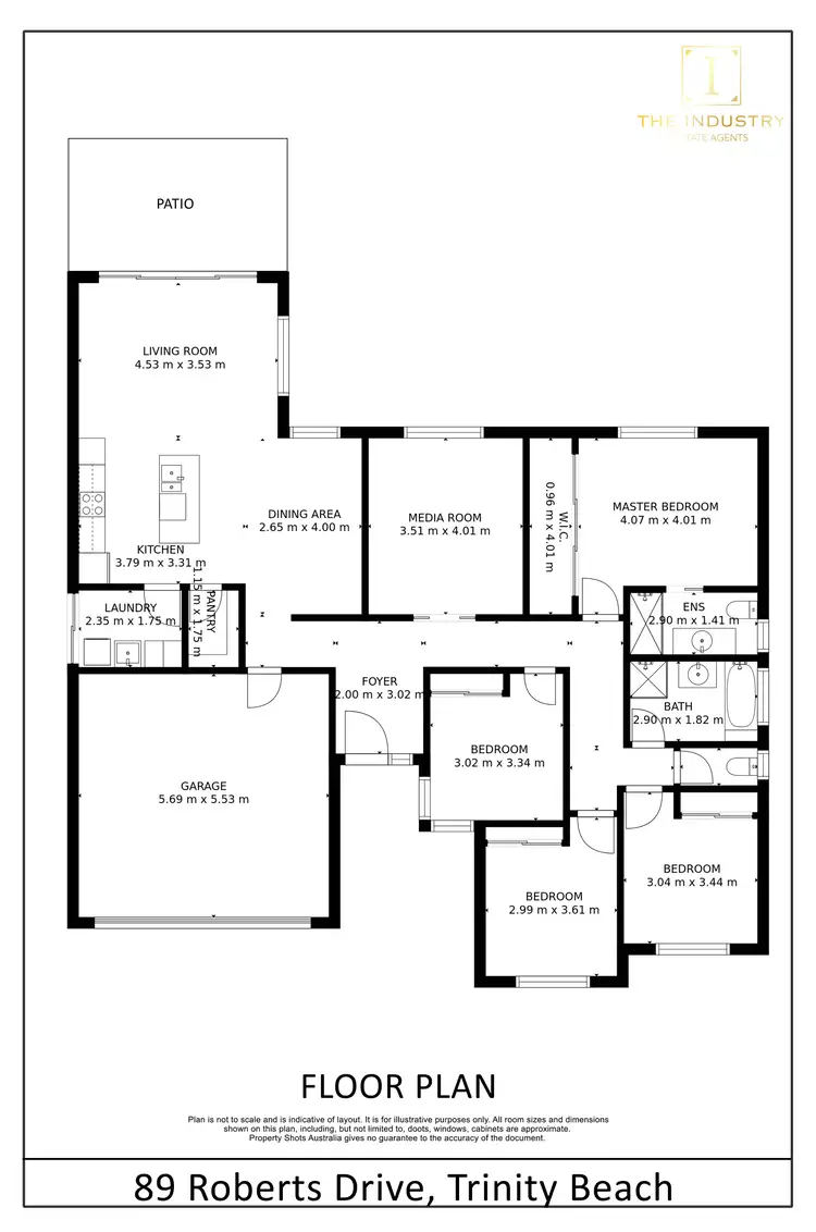 Floorplan of Homely house listing, 87 Roberts Drive, Trinity Beach QLD 4879