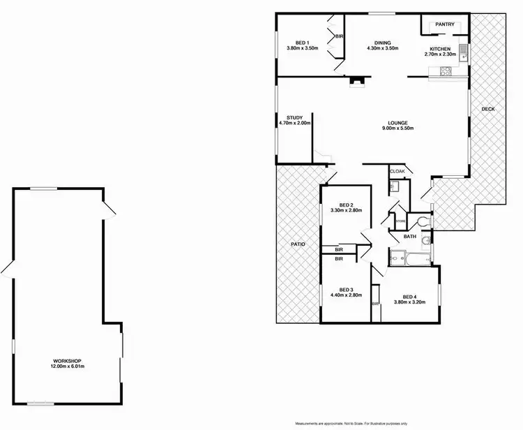 Floorplan of Homely house listing, 36 Elgin Road, Beechworth VIC 3747