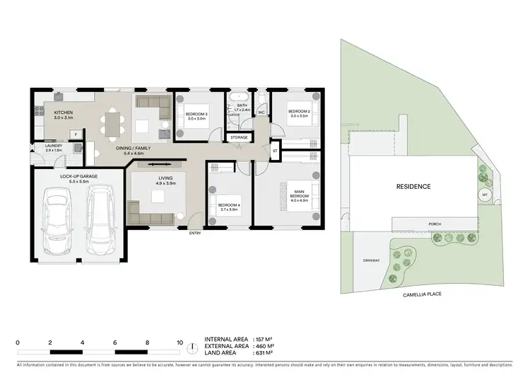 Floorplan of Homely house listing, 17 Camellia Place, Woongarrah NSW 2259