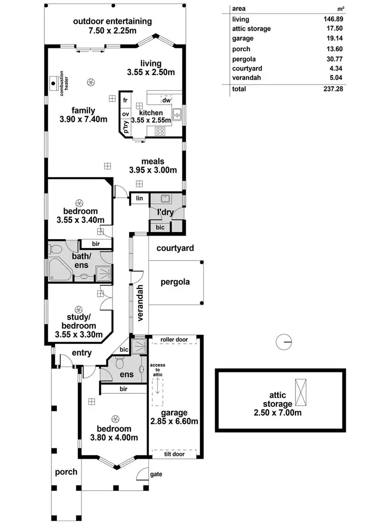 Floorplan of Homely house listing, 9 Warren Street, Burnside SA 5066