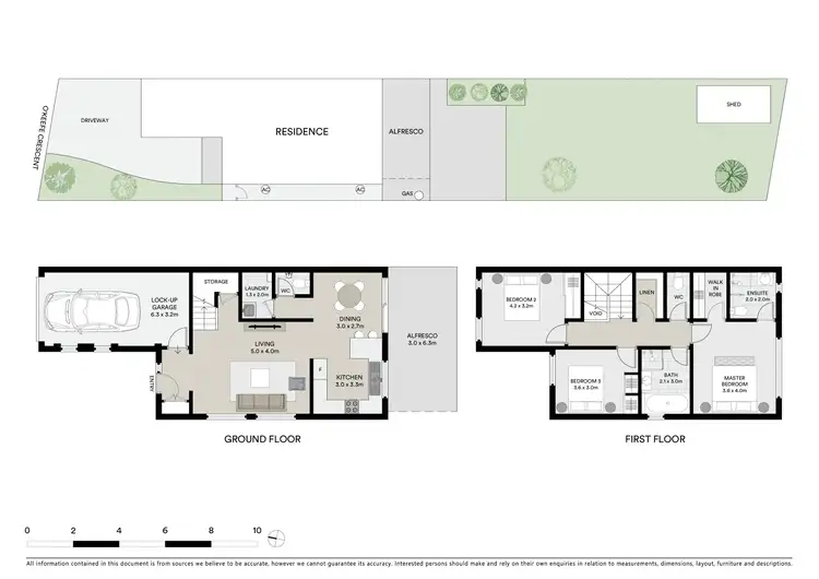 Floorplan of Homely semi-detached listing, 6A O'keefe Crescent, Eastwood NSW 2122