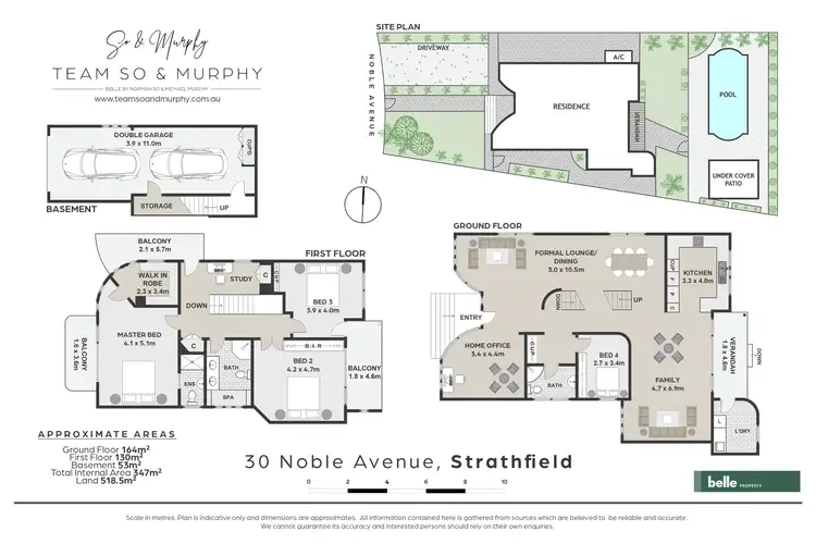 Floorplan of Homely house listing, 30 Noble Avenue, Strathfield NSW 2135