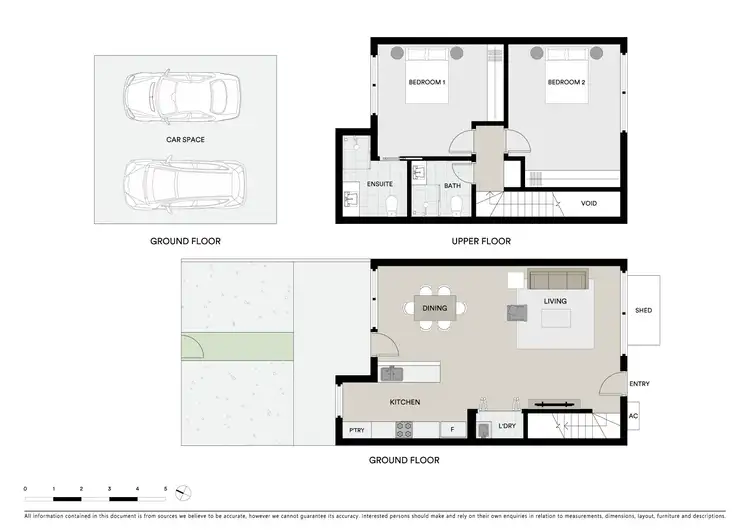 Floorplan of Homely townhouse listing, 34/18 Shugg Street, Taylor ACT 2913