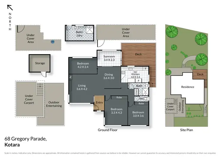 Floorplan of Homely house listing, 68 Gregory Parade, Kotara NSW 2289