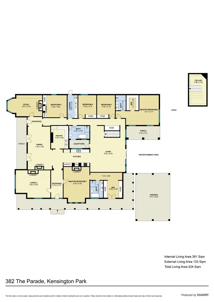 Floorplan of Homely house listing, 382 The Parade, Kensington Park SA 5068
