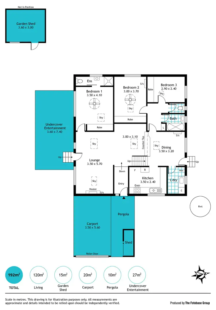 Floorplan of Homely house listing, 85 Sunnymeade Drive, Aberfoyle Park SA 5159