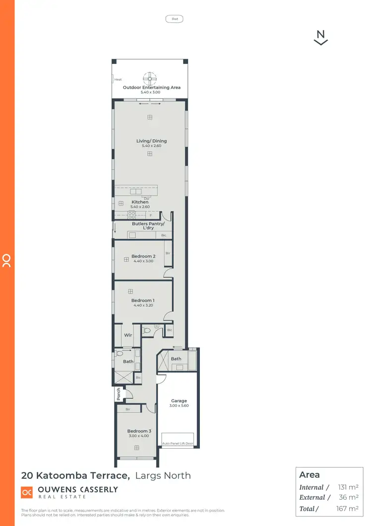 Floorplan of Homely house listing, 20 Katoomba Terrace, Largs North SA 5016